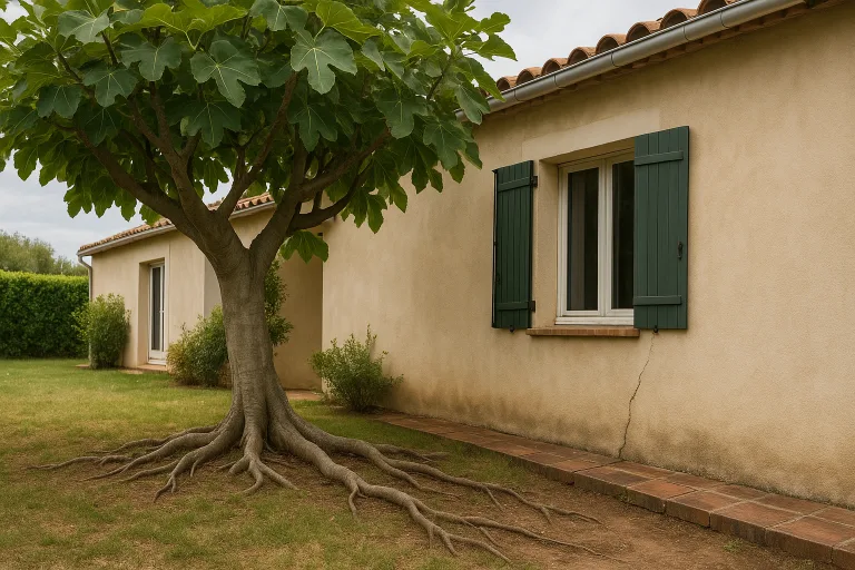 Racine du figuier : risques, précautions et solutions au jardin