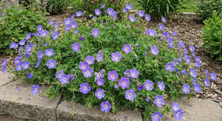 Cranesbill Geranium &lsquo;Rozanne&rsquo; : Une floraison abondante et facile en seulement 6 mois