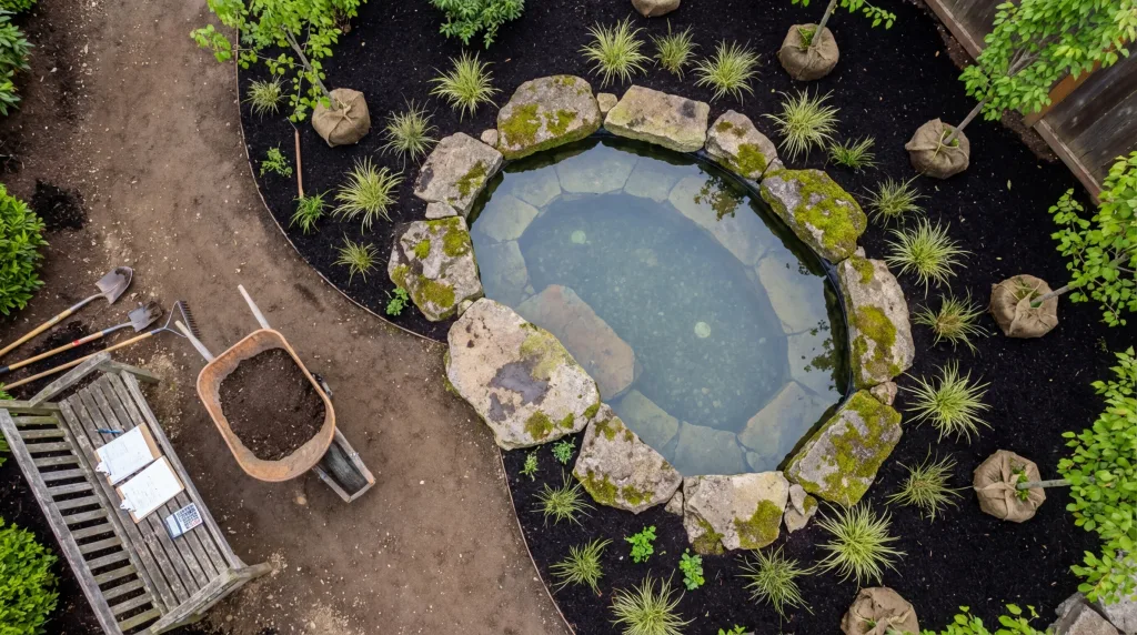 découvrez comment créer un étang de moins de 1000m², avec un guide complet sur le budget à prévoir et les démarches administratives indispensables.