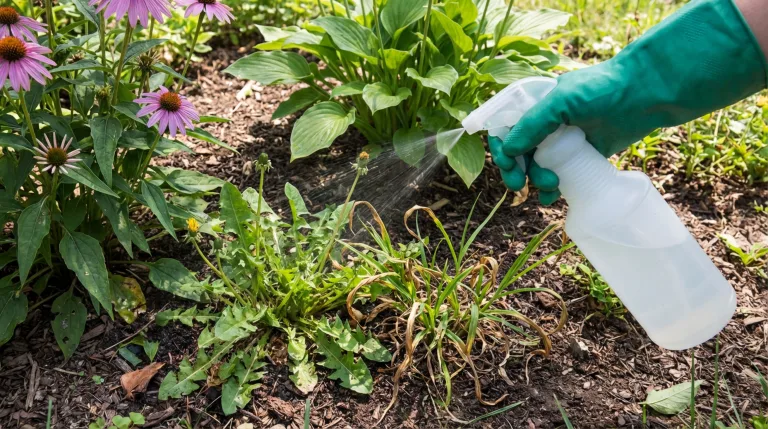 Eau de Javel désherbant : est-ce une solution efficace au jardin ?