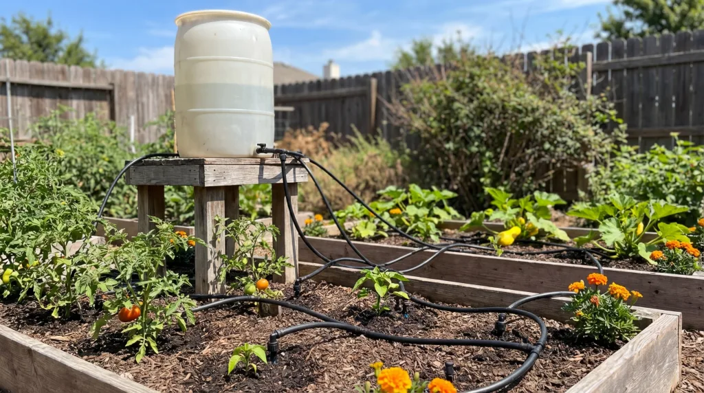 découvrez comment fabriquer un système d'arrosage goutte à goutte par gravité simple et économique pour votre jardin, afin d'assurer une irrigation efficace et durable de vos plantes.