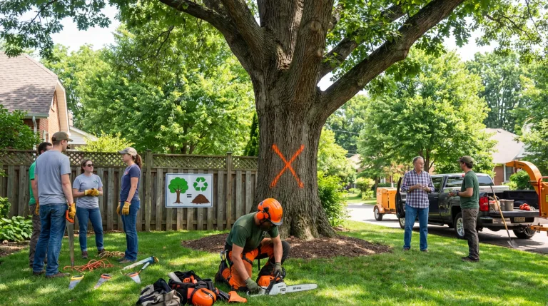 Faire abattre un arbre gratuitement : les options à considérer