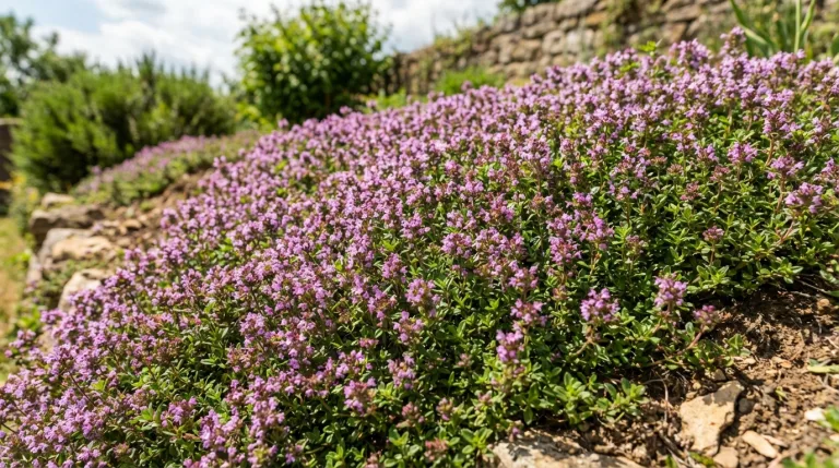 Serpolet : la plante ultra-résistante pour un tapis fleuri sans entretien