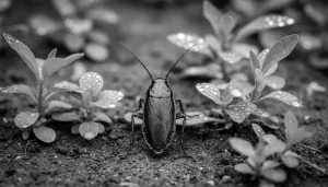découvrez les caractéristiques du cafard de jardin noir et blanc et comment sa cohabitation peut être bénéfique pour votre jardin.