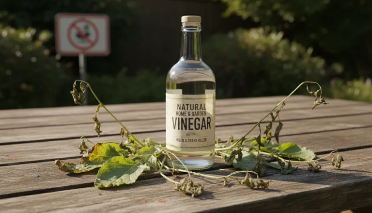 Vinaigre blanc désherbant : pourquoi son utilisation est-elle interdite ?