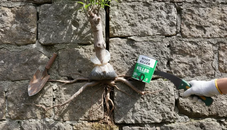 Comment tuer un arbre qui pousse dans un mur : solutions efficaces