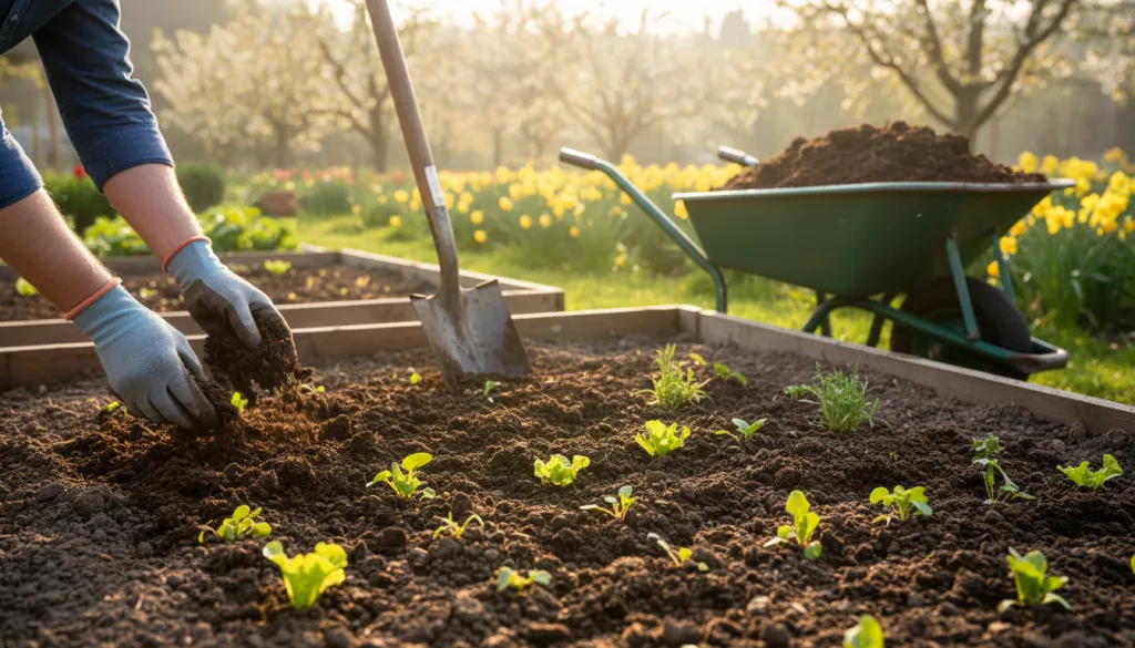 Quand mettre le fumier au jardin pour favoriser la croissance ?