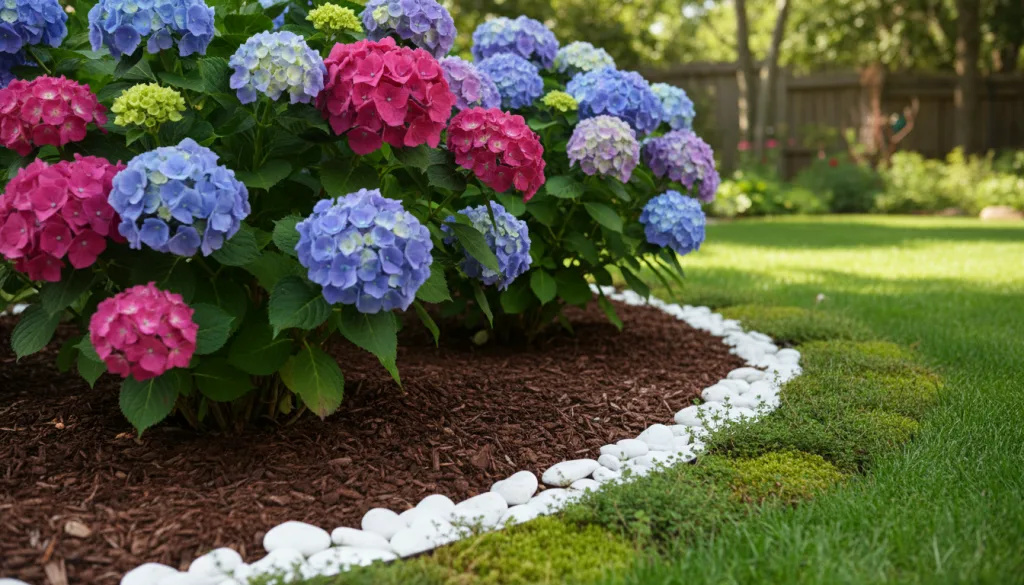 Que mettre au pied des hortensias pour embellir votre jardin ?