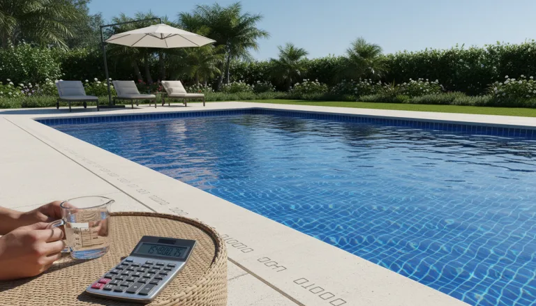Volume piscine calcul : estimez facilement l'eau de votre bassin