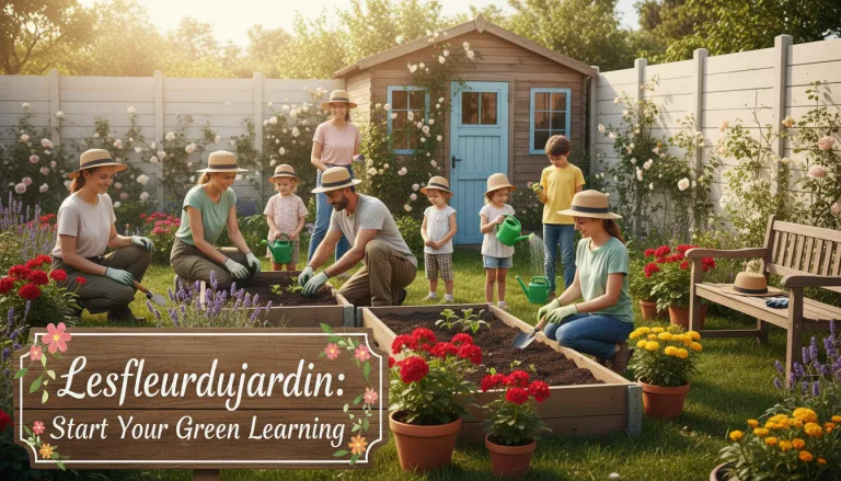 Jardinage formation LesFleurDuJardin : débutez votre apprentissage vert