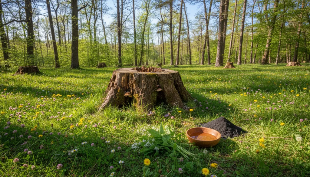 Comment détruire une souche d&rsquo;arbre facilement et naturellement ?