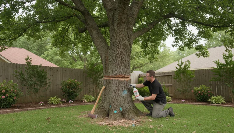 Comment faire crever un arbre gênant avec des méthodes efficaces